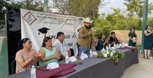 CEREMONIA DE GRADUACIÓN DE LA ESCUELA PRIMARIA RURAL “AMADO NERVO” Y TELESECUNDARIA No. 03 QUIRIEGO.