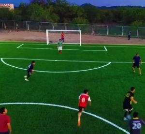 INAUGURACIÓN CANCHA MULTIFUNCIONAL EN LA COMUNIDAD DE BACUSA