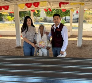 ENTREGA DE LÁMINAS Y DESPENSAS POR PARTE DE LA SECRETARÍA DE BIENESTAR