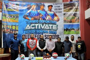 CONFERENCIA DE PRENSA: 6ta EDICIÓN DEL TORNEO ACTÍVATE SUR DE SONORA 2025